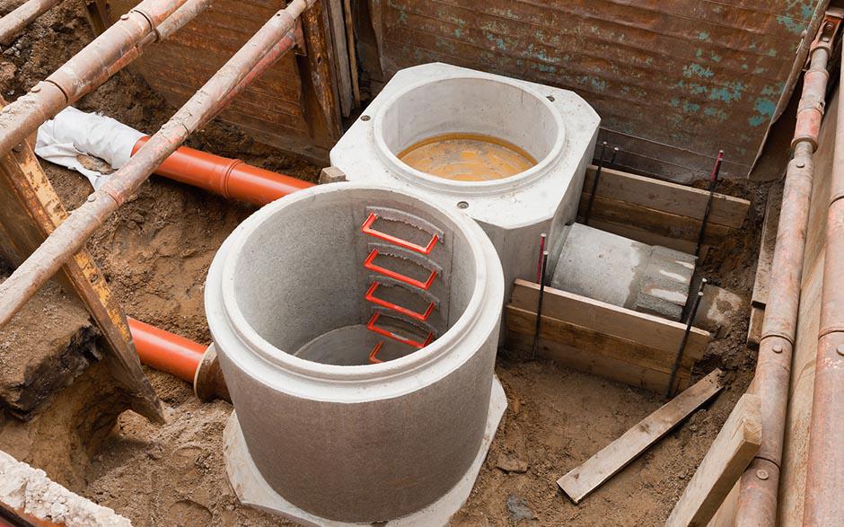 travaux assainissement Gouvernes